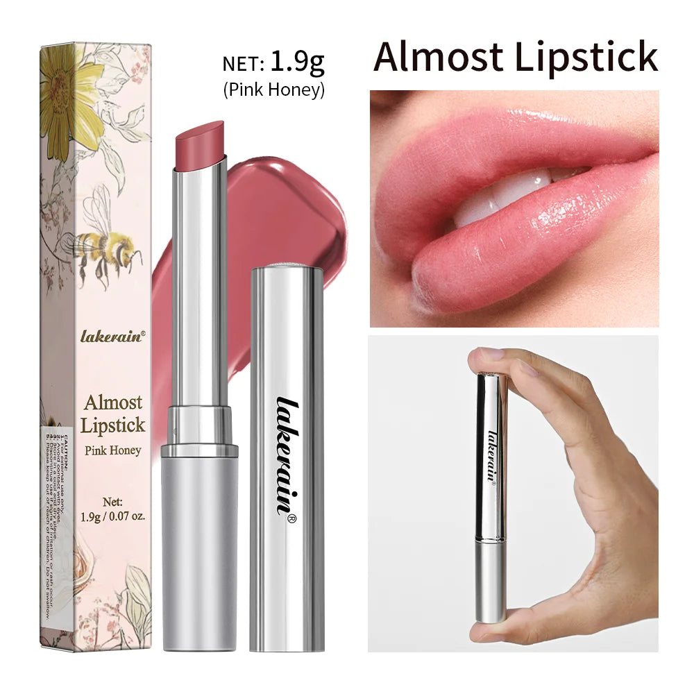 Lápiz labial de miel negro, hidratante de larga duración, maquillaje de labios Natural, brillo de labios, cosméticos exfoliantes para labios