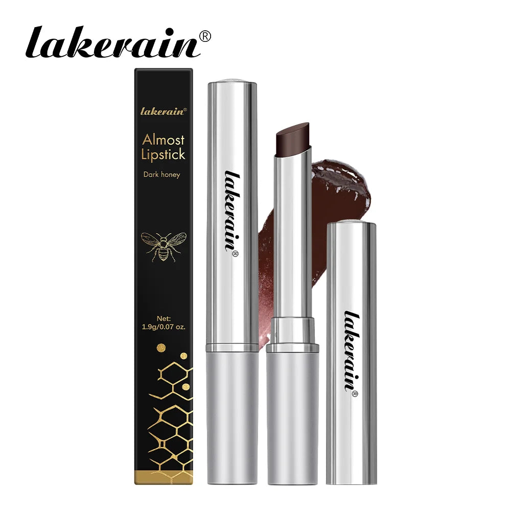 Lápiz labial de miel negro, hidratante de larga duración, maquillaje de labios Natural, brillo de labios, cosméticos exfoliantes para labios