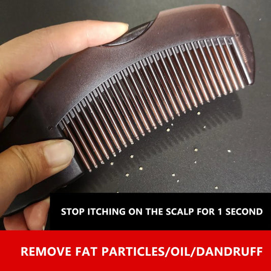 Peines para el cabello del cuero cabelludo para eliminación de caspa, peine para peluquería, cepillos de masaje antiestáticos autolimpiantes, herramientas de estilismo para peluquería