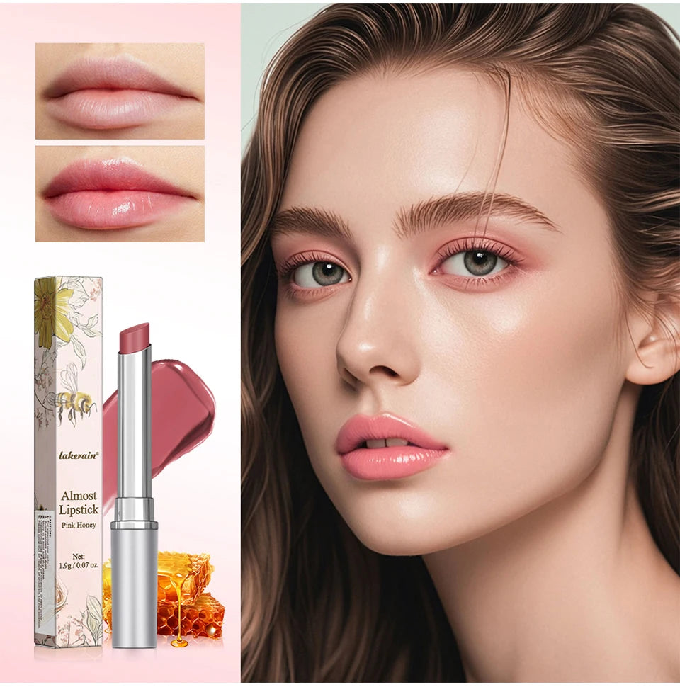 Lápiz labial de miel negro, hidratante de larga duración, maquillaje de labios Natural, brillo de labios, cosméticos exfoliantes para labios