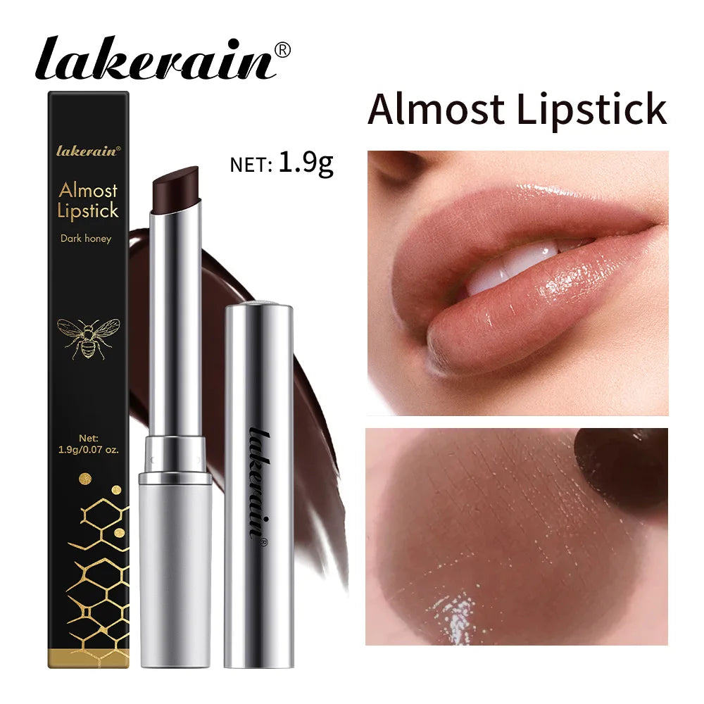 Lápiz labial de miel rosa con vitamina E, nutritivo, hidratante, bálsamo labial teñido, suave, mejora el Color Natural, maquillaje para el cuidado de los labios