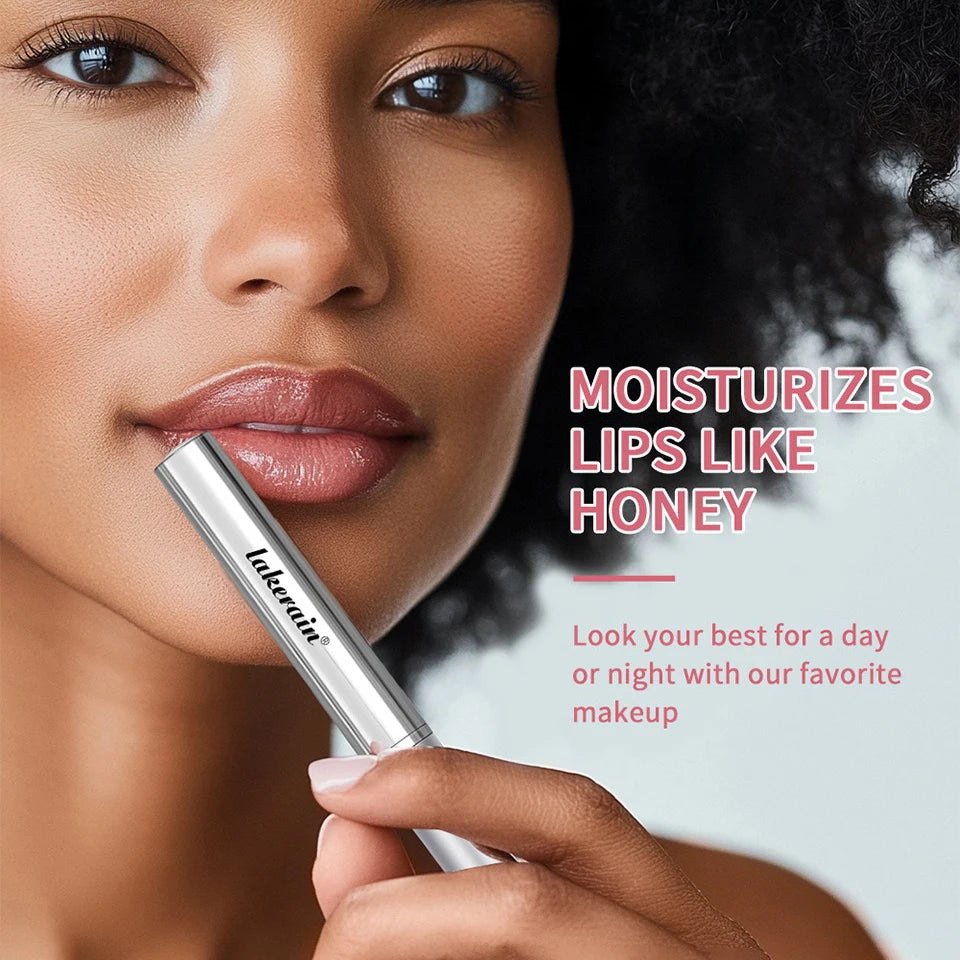 Lápiz labial de miel rosa con vitamina E, nutritivo, hidratante, bálsamo labial teñido, suave, mejora el Color Natural, maquillaje para el cuidado de los labios