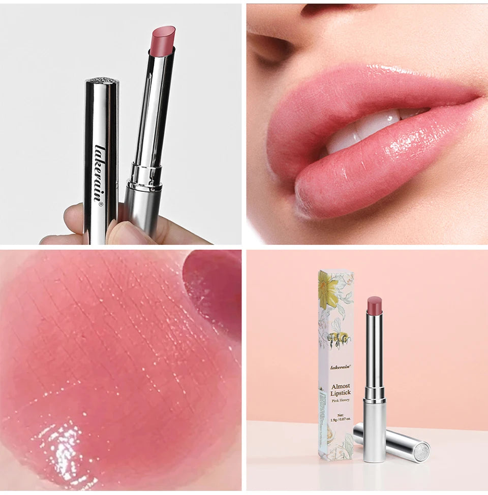 Lápiz labial de miel negro, hidratante de larga duración, maquillaje de labios Natural, brillo de labios, cosméticos exfoliantes para labios