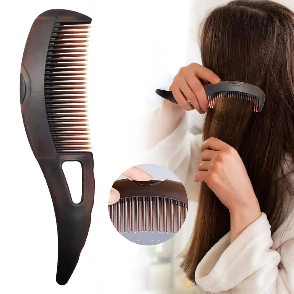 Peines para el cabello del cuero cabelludo para eliminación de caspa, peine para peluquería, cepillos de masaje antiestáticos autolimpiantes, herramientas de estilismo para peluquería