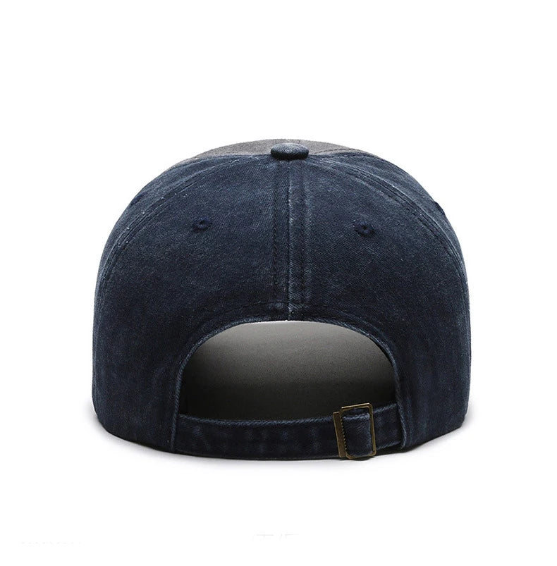 Gorra de béisbol para hombre Four Seasons, gorra bordada con lavado informal, sombrero para el sol con ala curvada, sitio web oficial